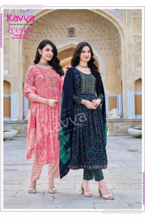 thumbs KAVYA ZEENAT VOL 20 EMBROIDERY NYRA CUT READYMADE KURTI SUPPLIER IN SURAT 1.jpg