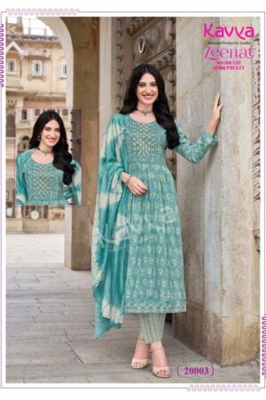 thumbs KAVYA ZEENAT VOL 20 EMBROIDERY NYRA CUT READYMADE KURTI SUPPLIER IN SURAT 4.jpg