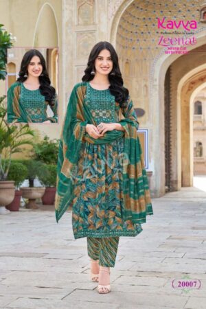 thumbs KAVYA ZEENAT VOL 20 EMBROIDERY NYRA CUT READYMADE KURTI SUPPLIER IN SURAT 8.jpg