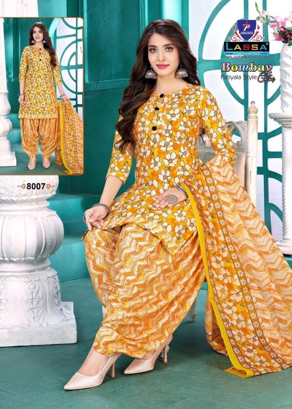 thumbs LASSA BOMBAY PATIYALA STYLE VOL 8 COTTON SALWAR KAMEEZ WHOLESALER IN SURAT 8.jpg