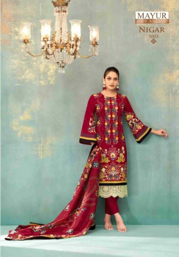 thumbs MAYUR CREATION NIGAR VOL 5 COTTON KARACHI STYLE SUITS SUPPLIER IN SURAT 8.jpg