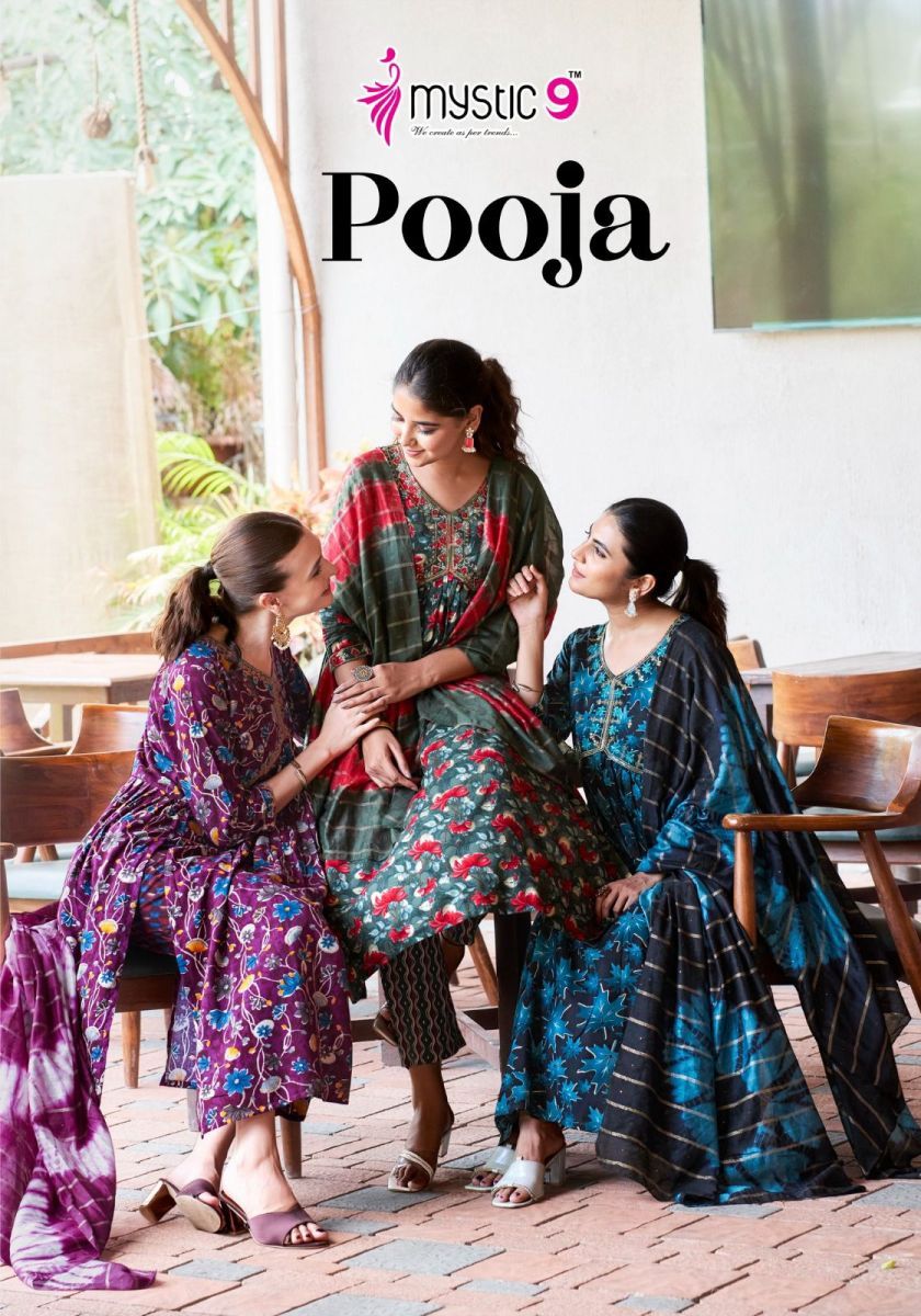 thumbs MYSTIC 9 POOJA VOL 7 RAYON READYMADE KURTI WHOLESALER IN SURAT 4.jpg