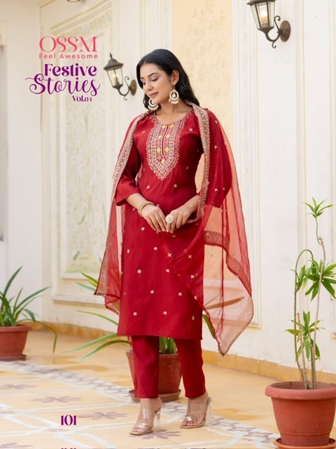 thumbs OSSM FESTIVE STORIES VOL 4 VISCOSE SILK READYMADE KURTI WHOLESALER IN SURAT 1.jpg