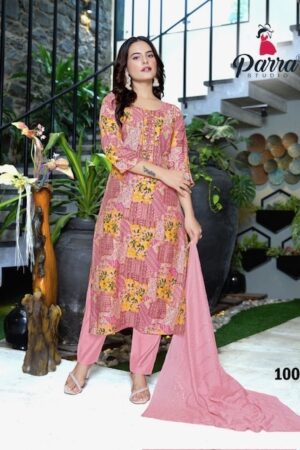 thumbs PARRA STUDIO SALONI CHANDERI KURTI PANT WITH DUPATTA SUPPLIER IN SURAT 4.jpg