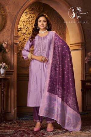 thumbs SHARDA TEXTILES ARZOO SILK EMBROIDERY READYMADE KURTI SUPPLIER IN SURAT 9.jpg