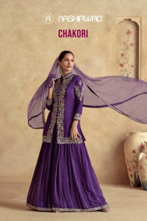 AASHIRWAD CREATION CHAKORI PREMIUM CHINNON SUITS 16.jpg