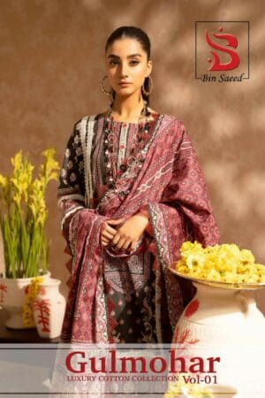 BIN SAEED GULMOHAR VOL 1 PURE COTTON SUITS 13.jpg