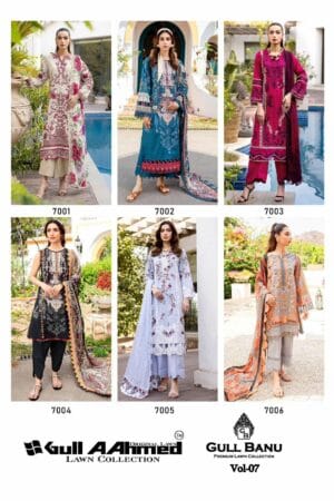 GULL BANU VOL 7 PURE LAWN SUITS CATALOGUE 7.jpg