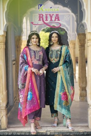 KARISSA RIYA VISCOSE SILK READYMADE KURTI WHOLESALER IN SURAT 5.jpg