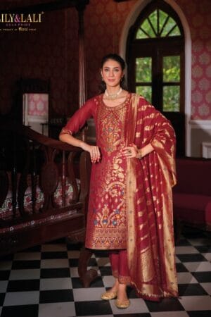 LILY LALI BANARASI HAND WORK KURTIS CATALOGUE 12.jpg