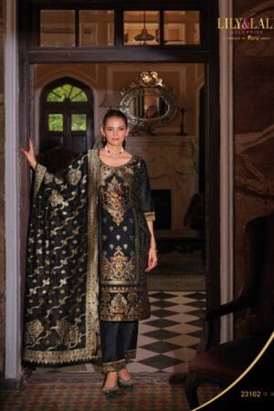 LILY LALI BANARASI HAND WORK KURTIS CATALOGUE 5.jpg