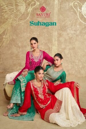 SAYURI DESIGNER SUHAGAN DESIGNER GHARARA SUITS 10.jpg