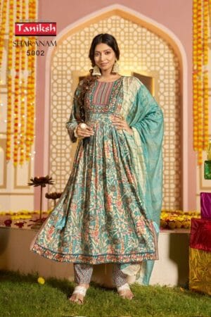 TANIKSH SHARANAM VOL 5 NYRA CUT KURTIS 1.jpg