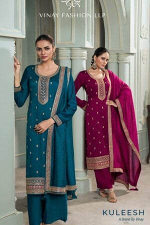 VINAY FASHION KULEESH MEENA SILK GEORGETTE SUITS 10.jpg