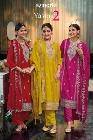 ZAVERI YASMIN 2 FANCY DESIGNER EMBROIDERY READYMADE KURTI IN SURAT 3.jpg