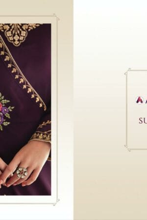 AASHIRWAD CREATION SUNEHRI GEORGETTE SALWAR KAMEEZ 1.jpg