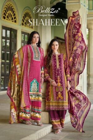 BELLIZA DESIGNER STUDIO SHAHEEN SUITS LATEST CATALOGUE 13.jpg