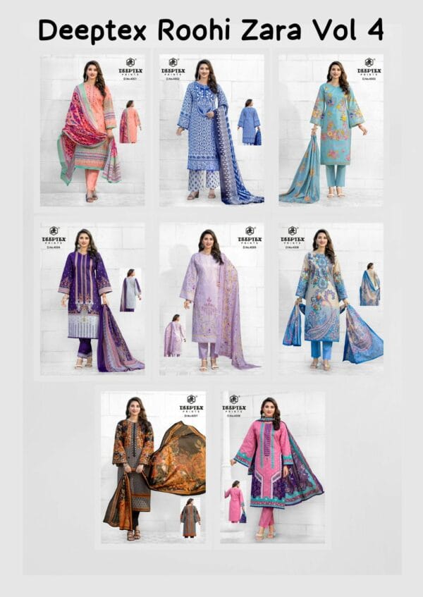 DEEPTEX PRINTS ROOHI ZARA VOL 4 PURE LAWN SUITS 9.jpg