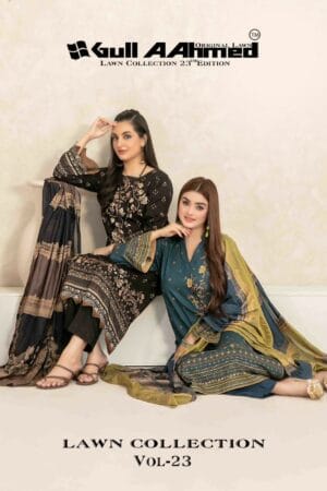 GULL AAHMED VOL 23 LAWN COLLETION SUITS WHOLESALE 1.jpg