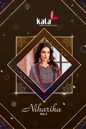 KALA NIHARIKA VOL 3 PURE COTTON SUITS WHOLESALE 1.jpg