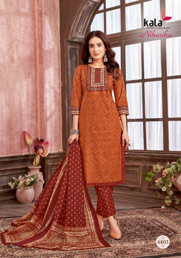 KALA NIHARIKA VOL 3 PURE COTTON SUITS WHOLESALE 3.jpg