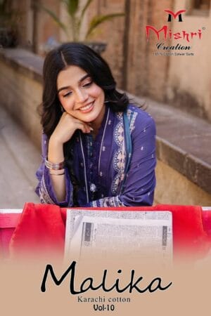 MISHRI CREATION MALIKA VOL 10 COTTON KARACHI SUITS 8.jpg