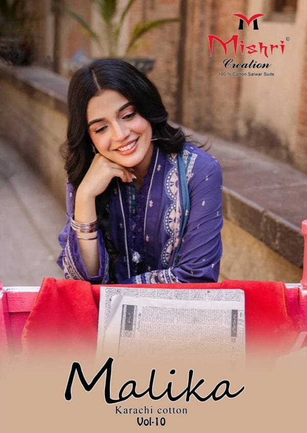 MISHRI CREATION MALIKA VOL 10 COTTON KARACHI SUITS 8.jpg