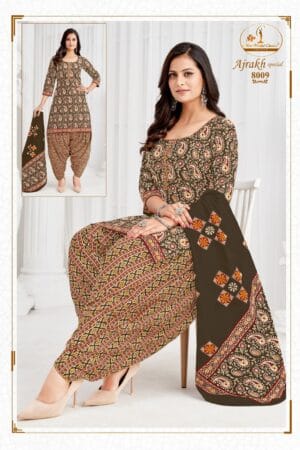 MISS WORLD AJRAKH VOL 8 COTTON PATIYALA SUITS 1.jpg