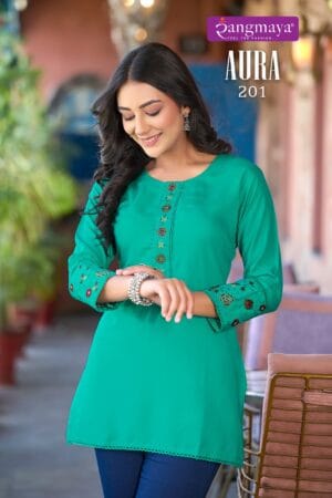 RANGMAYA AURA VOL 2 READYMADE TUNIC MANUFACTURER 3.jpg