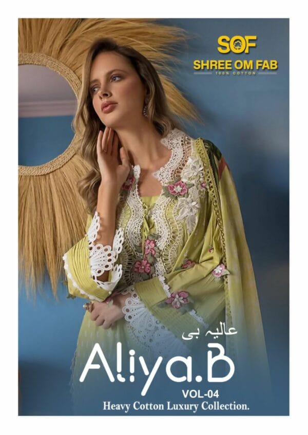 SHREE OM FAB ALIYA B VOL 4 LAWN KARACHI SUITS 8.jpg