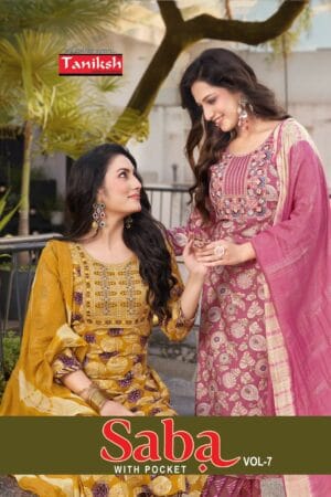 TANIKSH SABA VOL 7 READYMADE KURTI WITH POCKET 1.jpg