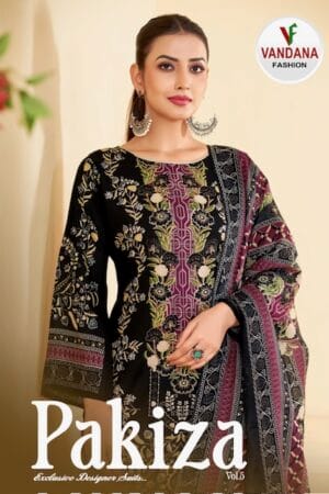 VANDANA FASHION PAKIZA VOL 5 COTTON SALWAR KAMEEZ 1.jpg