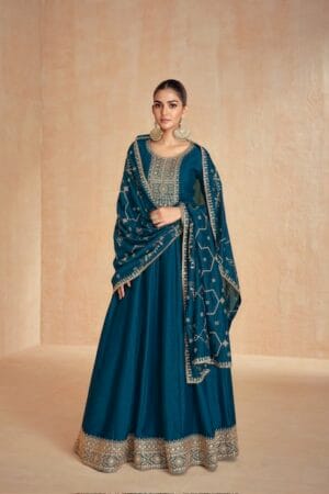 AASHIRWAD CREATION TANISHA SALWAR SUITS CATALOG 12.jpg