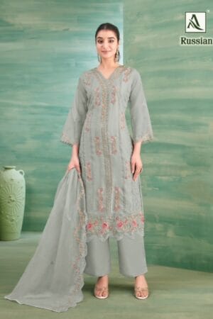 ALOK SUITS RUSSIAN PURE ORGANZA SUITS CATALOG 1.jpg