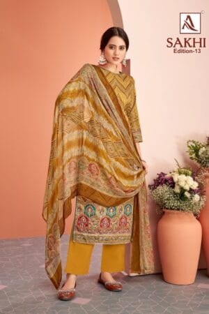 ALOK SUITS SAKHI EDITION 13 PURE ZAM SUITS CATALOGUE 4.jpg