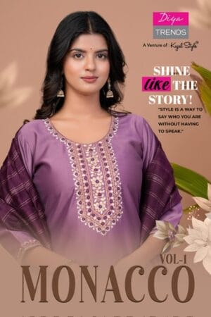DIYA TRENDS MONACCO VOL 1 STRAIGHT KURTI WITH PANT 15.jpg