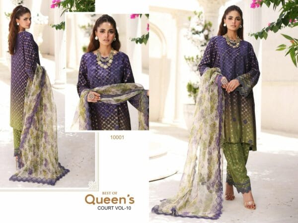 HAZZEL QUEEN COURT VOL 10 PAKISTANI COTTON SUITS 5.jpg