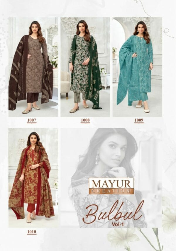 MAYUR CREATION BULBUL VOL 1 COTTON DRESS MATERIAL 12.jpg