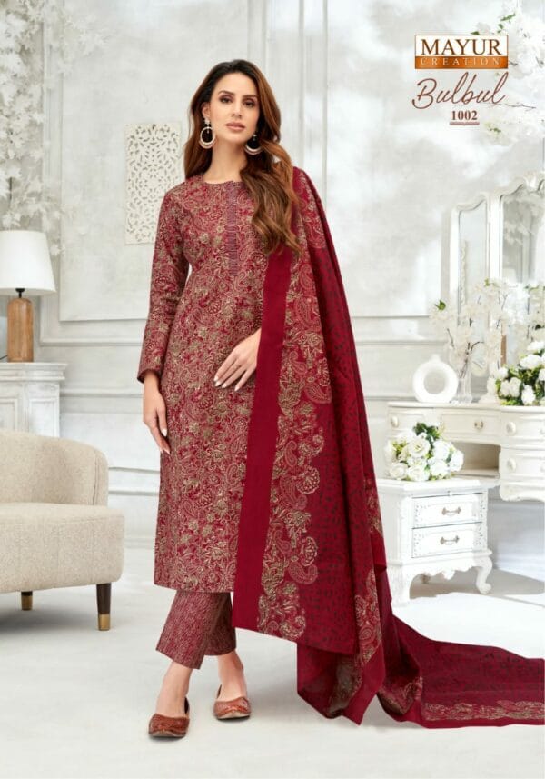 MAYUR CREATION BULBUL VOL 1 COTTON DRESS MATERIAL 3.jpg