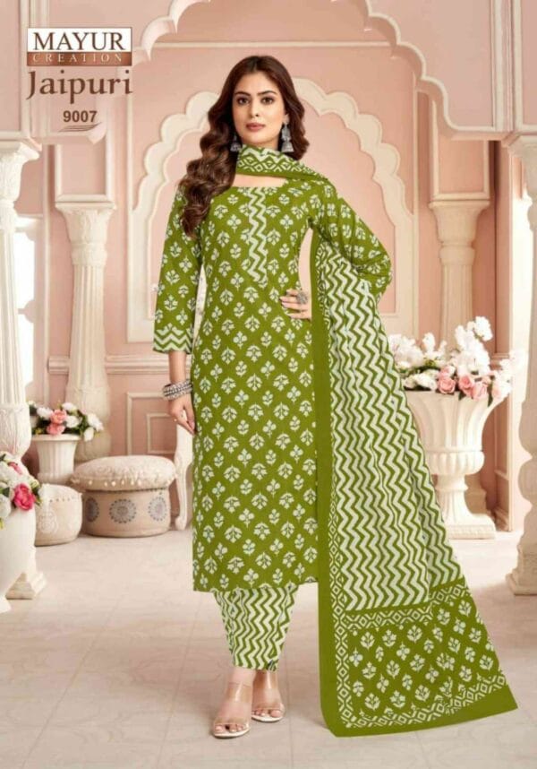 MAYUR CREATION JAIPURI VOL 9 DRESS MATERIAL JETPUR 7.jpg