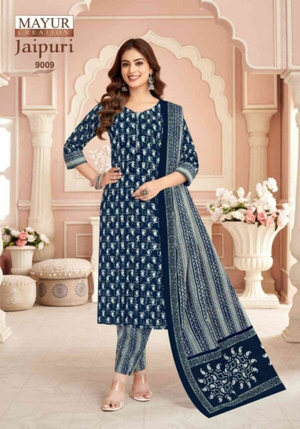 MAYUR CREATION JAIPURI VOL 9 DRESS MATERIAL JETPUR 9.jpg