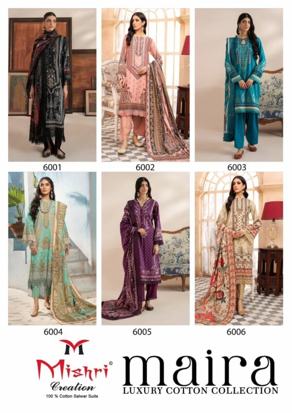 MISHRI CREATION MAIRA COTTON KARACHI SUITS CATALOG 16.jpg