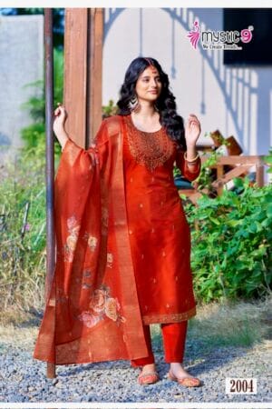 MYSTIC 9 FIZA VOL 2 SILK EMBROIDERY KURTIS CATALOG 1.jpg