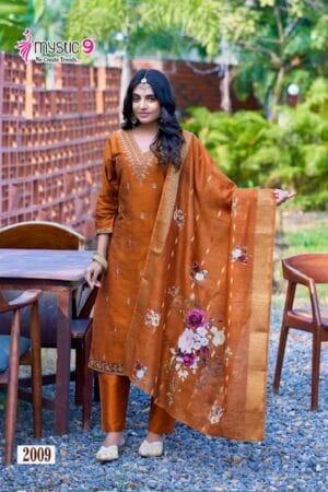 MYSTIC 9 FIZA VOL 2 SILK EMBROIDERY KURTIS CATALOG 12.jpg