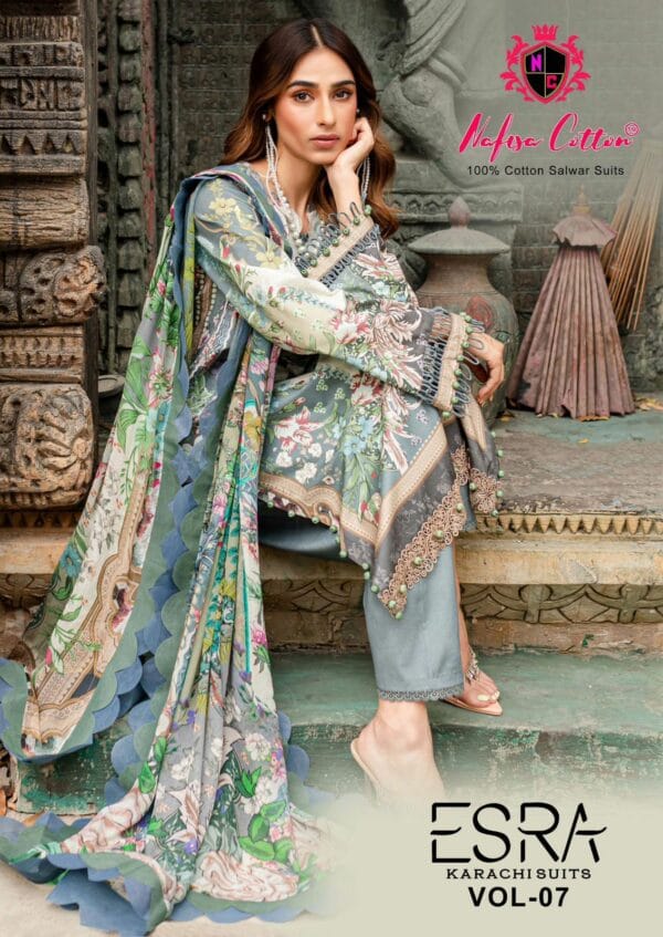 NAFISA COTTON ESRA VOL 7 PAKISTANI KARACHI SUITS 8.jpg