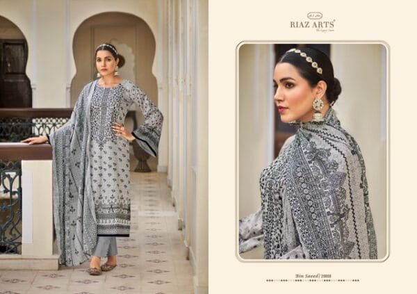 RIAZ ARTS BIN SAEED VOL 3 PURE COTTON SUITS 1.jpg