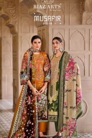 RIAZ ARTS MUSAFIR VOL 18 PURE LAWN KARACHI SUITS 12.jpg