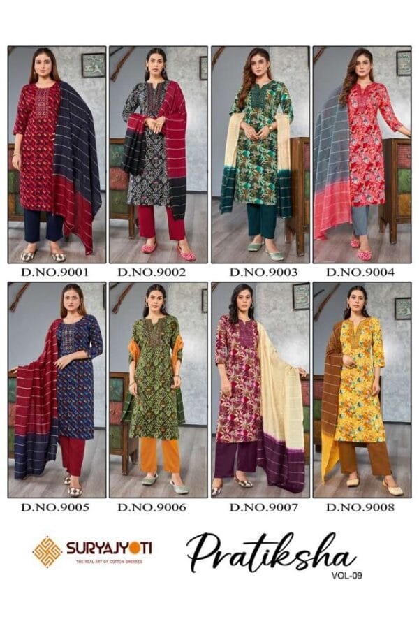 SURYAJYOTI PRATIKSHA VOL 9 READYMADE KURTIS SUPPLIER 8.jpg
