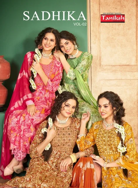 TANIKSH SADHIKA VOL 2 REYON PRINTED KURTIS CATALOG 12.jpg