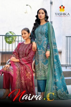 YASHIKA TRENDS NAIRA C COTTON SUITS CATALOG 18.jpg
